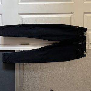 Black skinny jeans size 0 from Kohls